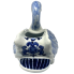 10" Blue & White Chinoiserie Porcelain Swan