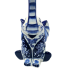 8.5" Blue & White Chinoiserie Porcelain Elephant
