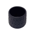 3" Ceramic Vase - Black