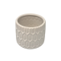 3" Ceramic Vase - White