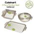 Cuisinart 3pc Stainless Steel Topper Set