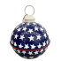 20" Patriotic Bell - Blue w/ White Stars