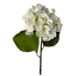 22" Real Touch Hydrangea Stem-Cream