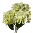 19" Real Touch Hydrangea Stem- Light Green