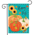 Whimsical Fall Primitive Garden Flag