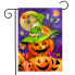 Happy Jack-O-Lanterns Garden Flag