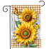 Sunflower Duo Garden Flag