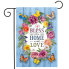 Bless This Home With Love Garden Flag