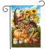 Cornucopia & Critters Garden Flag