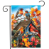 Fall Birds Double-Sided Garden Flag