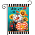 Perfectly Patterned Pumpkins Garden Flag