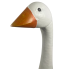 21" Giddy the Porch Goose Metal Statue