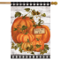 Happy Fall Y'all Pumpkins Farmhouse House Flag