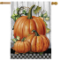 Country Pumpkins House Flag