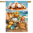 Harvest Beachfront House Flag