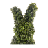 26" UV Boxwood Topiary Bunny