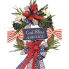 45" Americana Wreath