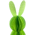 24" Honeycomb Polka Dot Bunny - Green