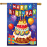 Birthday Celebration House Flag