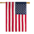 American Embroidered House Flag