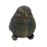 3.5" Resin Black & Bronze Forward Facing Bird