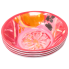 4 pc Indoor/Outdoor Cereal Bowl Set - Fruits