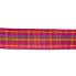 2.5" x10yd Plaid Ribbon- Multicolor Vibrant