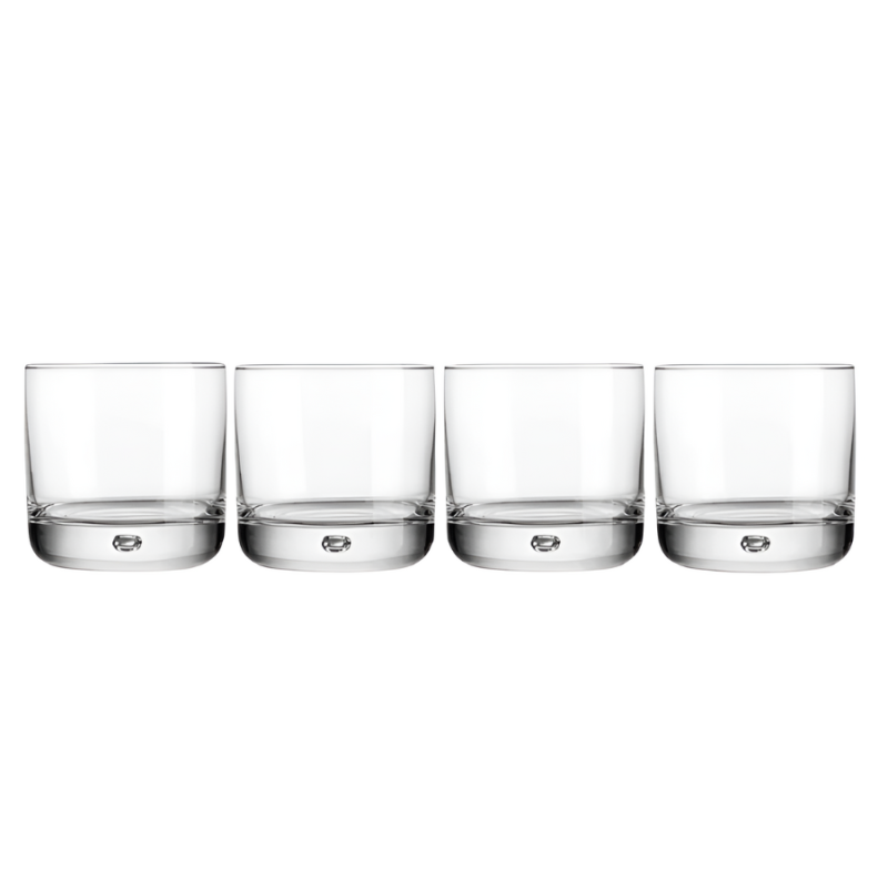 13.5 oz Triple Old-Fashioned Set of 4 Glasses