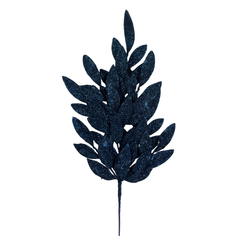 23" Bayleaf Glitter Spray - Dark Blue