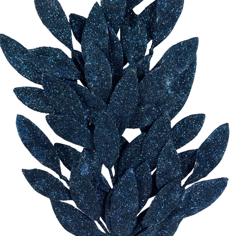 23" Bayleaf Glitter Spray - Dark Blue