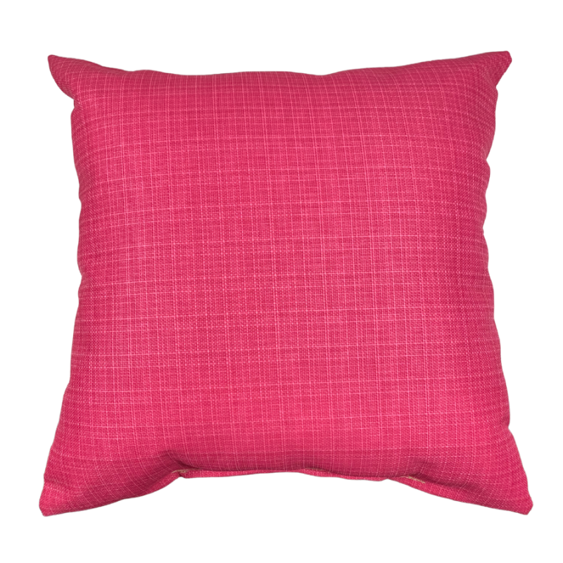 17" Faulkner Jazz Pink Outdoor Pillow