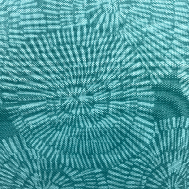 17" Crossway Aqua Outdoor Pillow