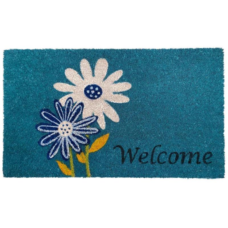 Daisy Welcome Doormat