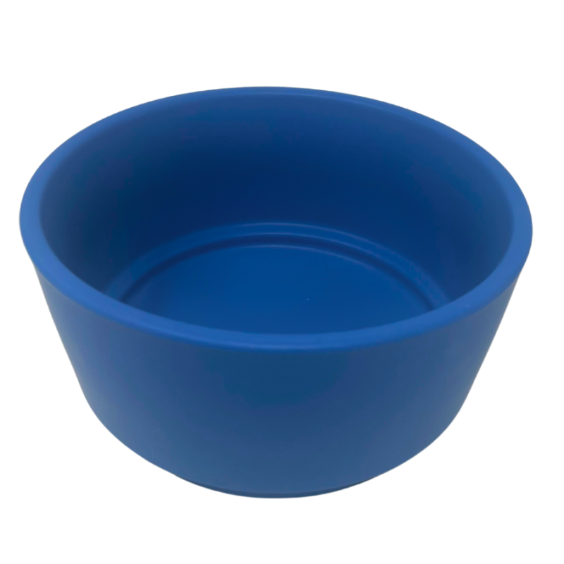 3" Ceramic Pet Bowl - Navy