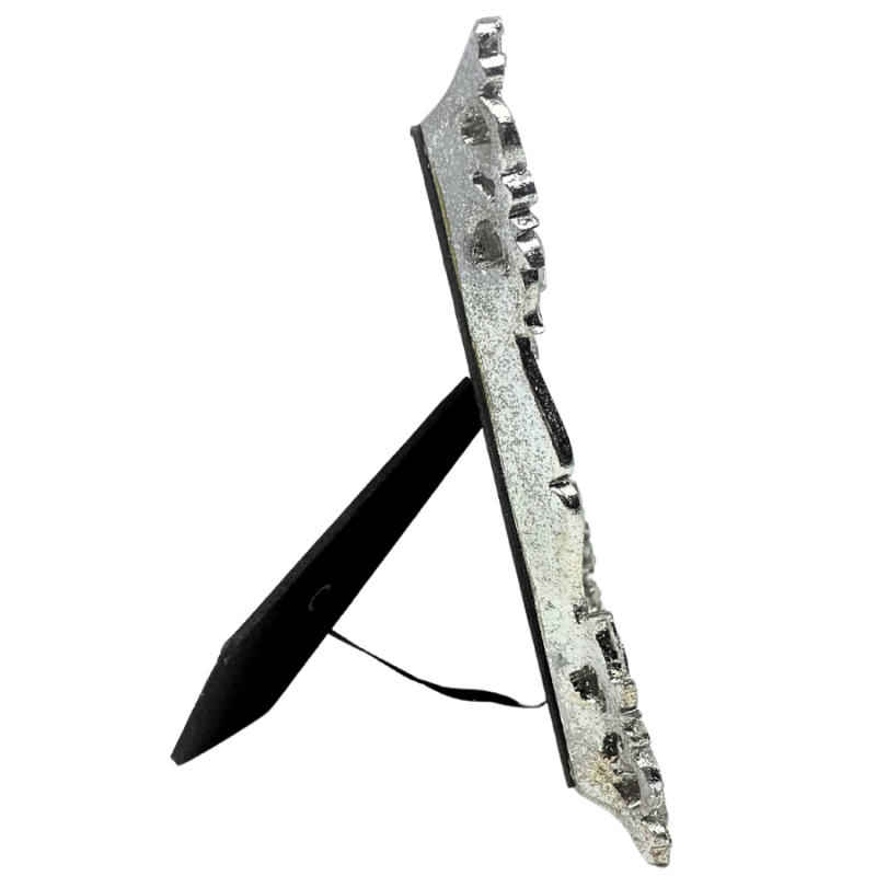 Silver Decorative Picture Frame - 4" x 6"