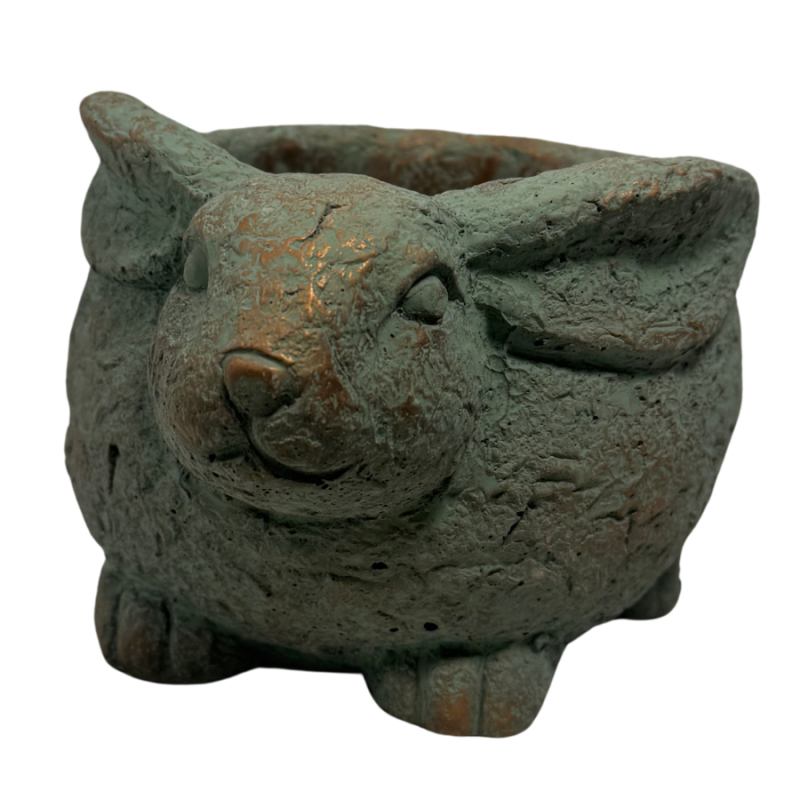 4" Rabbit Planter