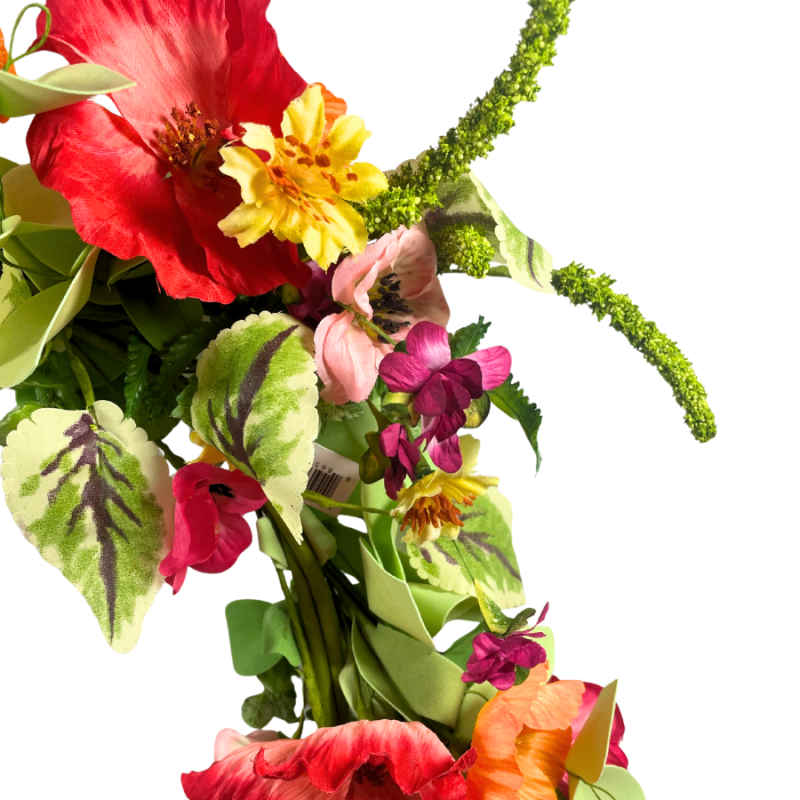 24" Poppy Wreath