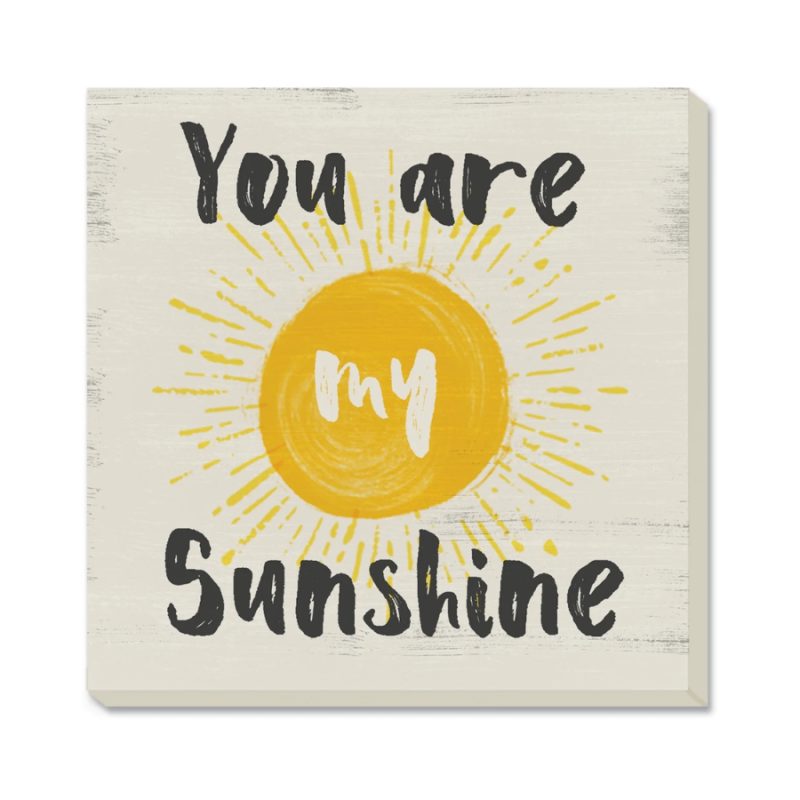 You Are My Sunshine Coaster- 4pk