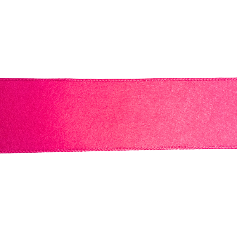 2.5" x 10yd Pink Felt Ribbon