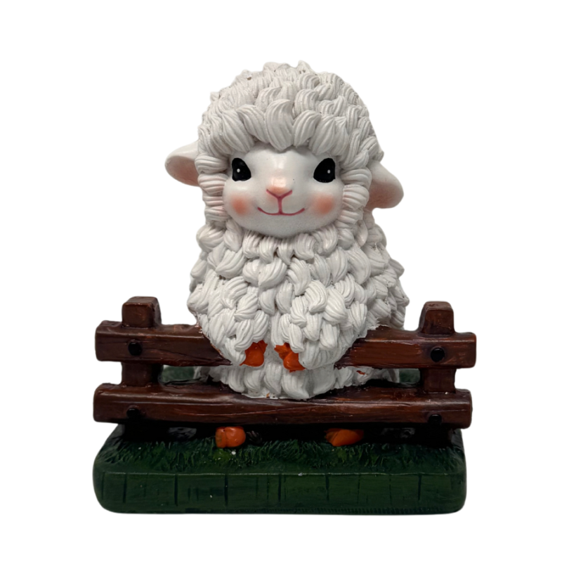 4.5" Baby Sheep Figurine