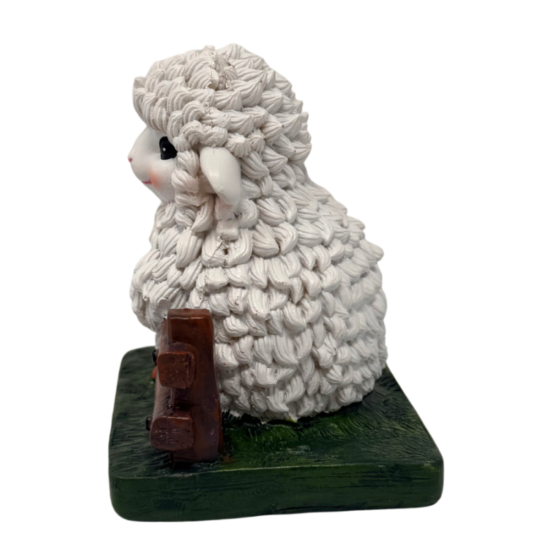 4.5" Baby Sheep Figurine