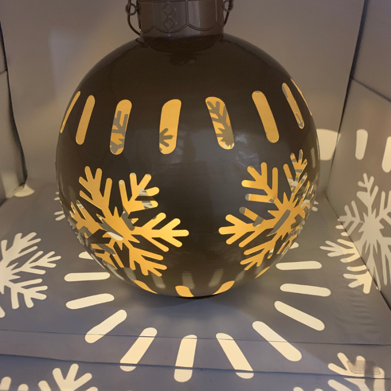 19" Solar Metal Bell - Gold