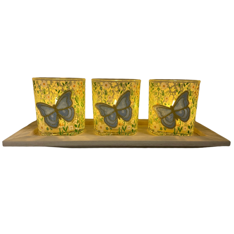 Butterfly Fields Lighting Tray