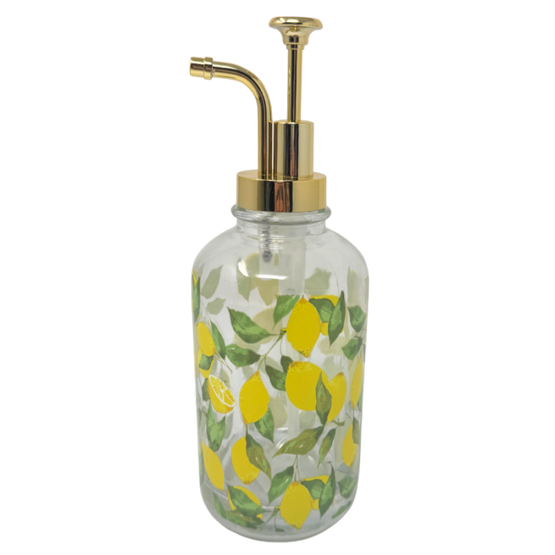 17oz Glass Dispenser with Lemons