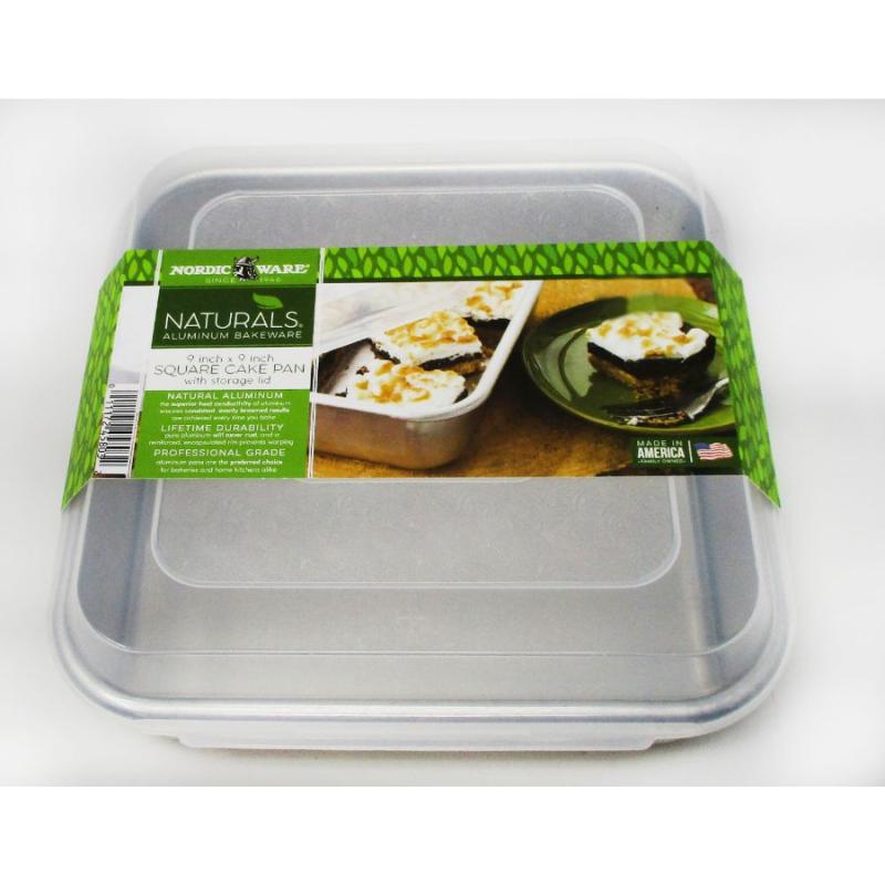 Nordic Ware 9"x9" Square Cake Pan with Lid
