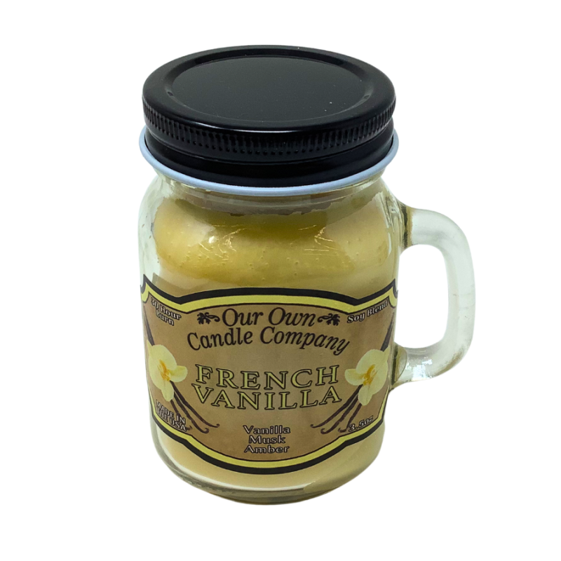 13oz Mason Jar French Vanilla