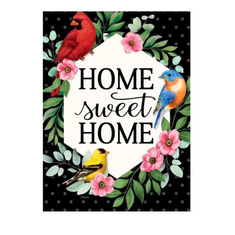 Classic Songbirds Garden Flag