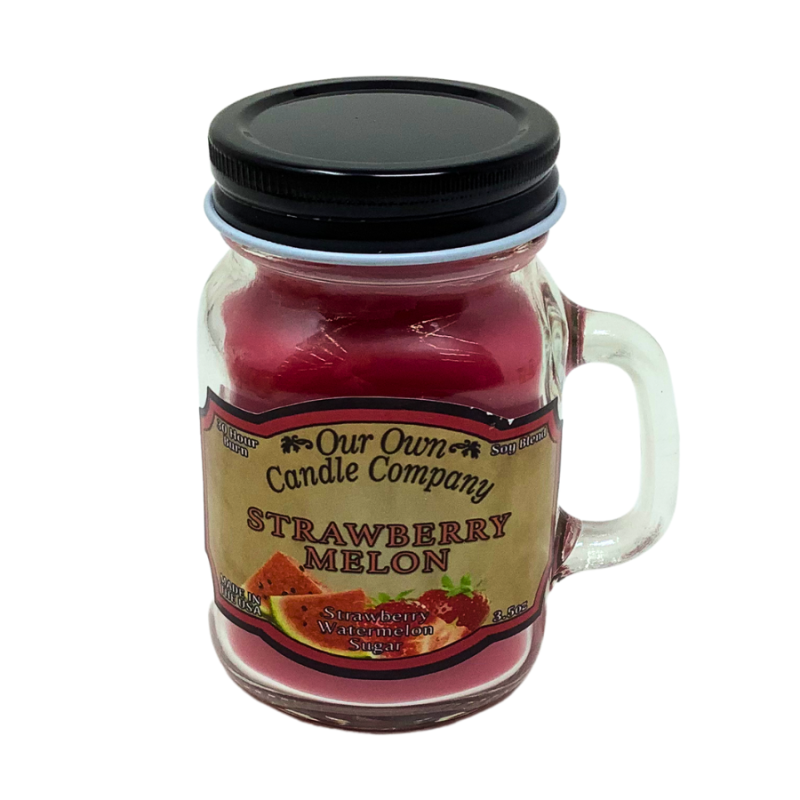 13oz Mason Jar Strawberry Melon