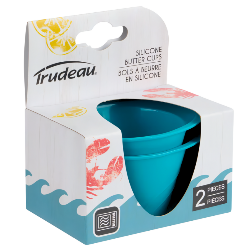 Trudeau Silicone Butter Cups - Set of 2