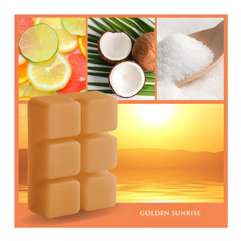 Golden Sunrise Wax Melts - 6 Cubes